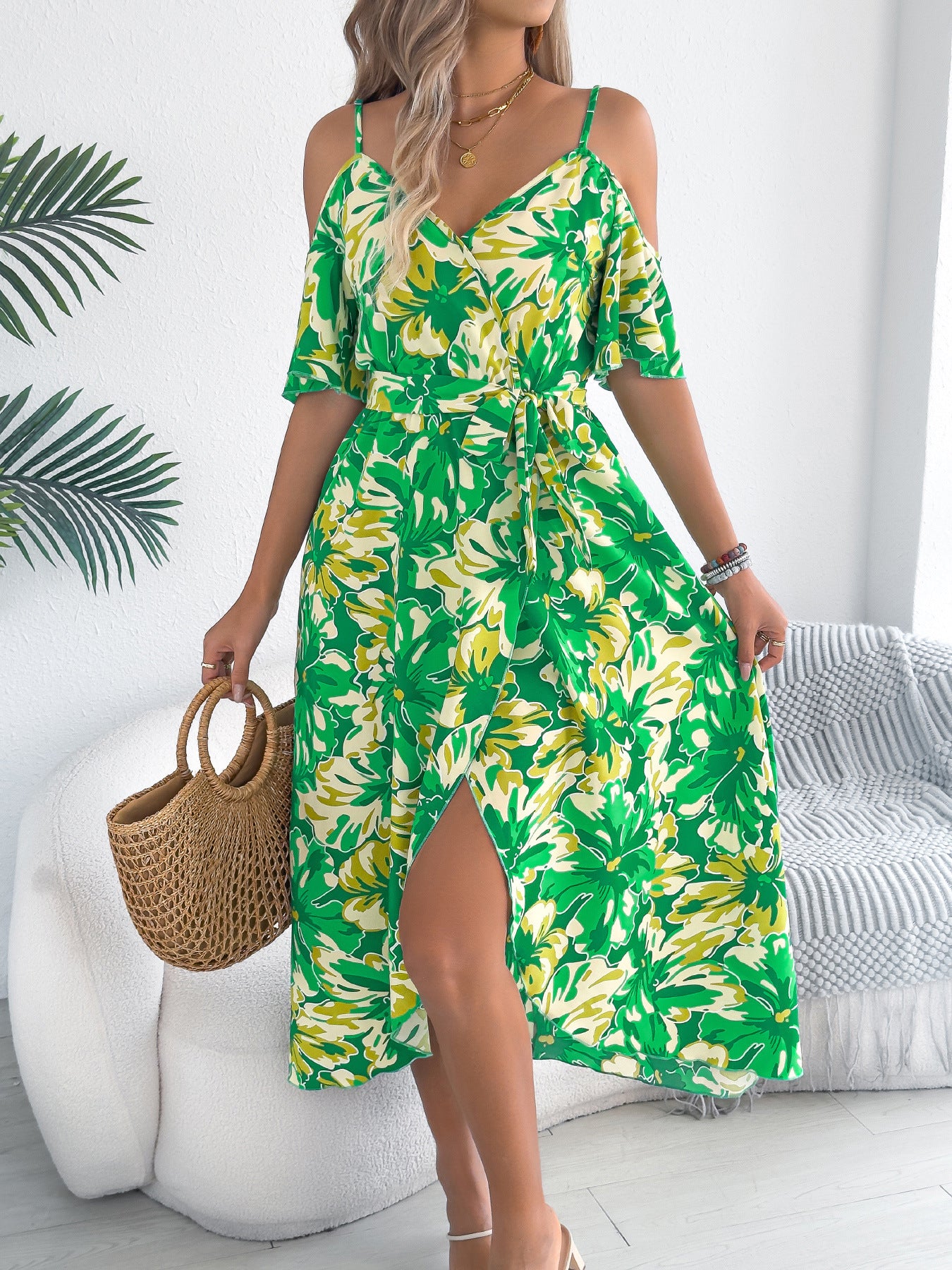 Robe Fleurie Ă Bretelles