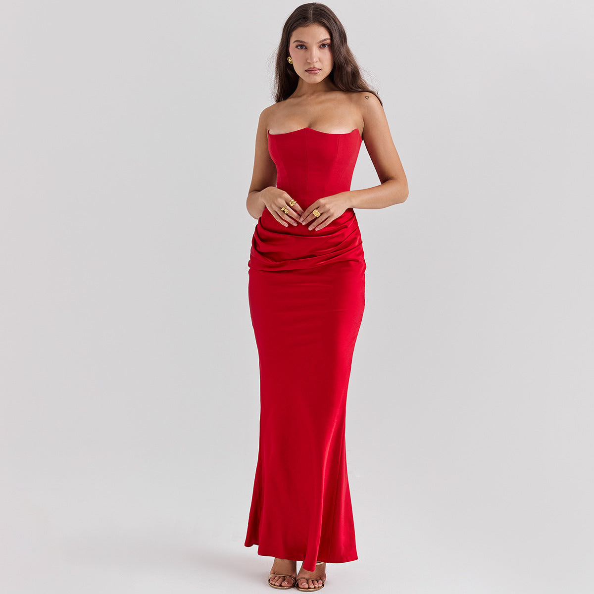 Robe Longue Glamour Bustier
