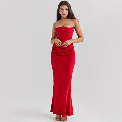 Robe Longue Glamour Bustier