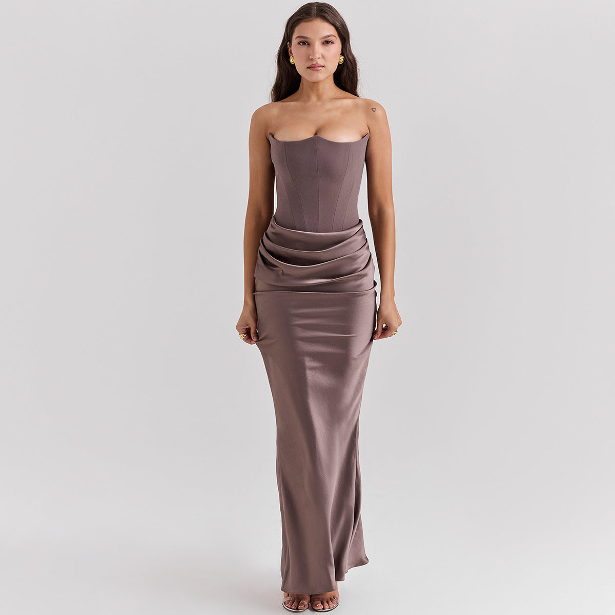 Robe Longue Glamour Bustier
