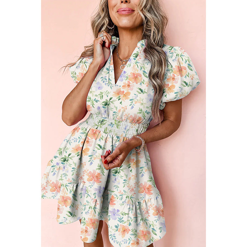 Robe Pull Femme Cintrée Imprimée
